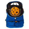 Loungefly Sesame Street Cookie Monster Plush Cosplay Mini Backpack With Coin Bag