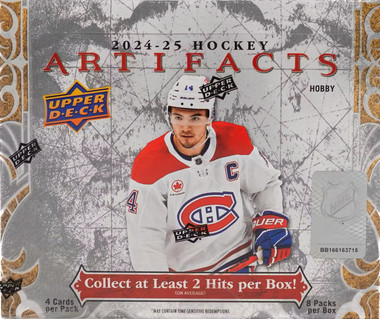 2024/25 Upper Deck Artifacts Hockey Hobby Box