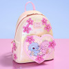 Loungefly Stitch & Angel Cherry Blossom Heart Mini Backpack