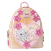 Loungefly Stitch & Angel Cherry Blossom Heart Mini Backpack
