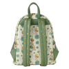 Loungefly Peter Pan Tinker Bell Clover All-Over Print Mini Backpack