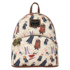 Loungefly Harry Potter Hogwarts All-Over Print Mini Backpack