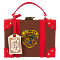 Loungefly Harry Potter Hogwarts Express Luggage Trunk Crossbody Bag