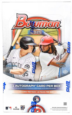 2025 Bowman Baseball Hobby 12 Box Case