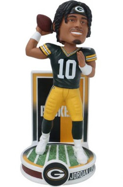 Jordan Love Green Bay Packers NFL Banner Series Bobblehead