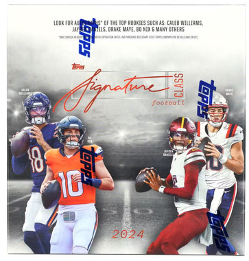2024 Topps Signature Class Football Mega Box