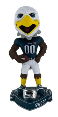 Philadelphia Eagles Mascot Swoop Super Bowl LIX Champions Player Bobblehead