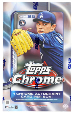 2025 Topps Chrome Baseball Hobby Box