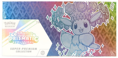 Pokemon Scarlet & Violet Prismatic Evolutions Super Premium Collection Box