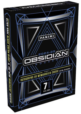 2024/25 Panini Obsidian Soccer Hobby 12 Box Case