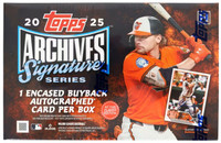 2025 Topps Archives Signature Series Active Player Edition Baseball Hobby Box