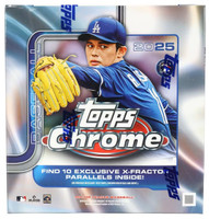 2025 Topps Chrome Baseball Mega Box