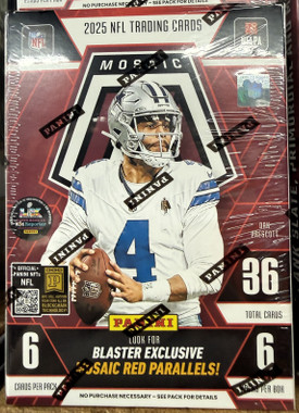 2025 Panini Mosaic Football Hobby Blaster 20 Box Case