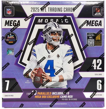 2025 Panini Mosaic Football Hobby Mega Box
