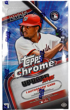 2025 Topps Chrome Update Series Baseball Hobby Box