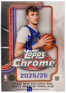 2025/26 Topps Chrome Basketball Blaster Box
