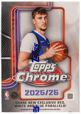 2025/26 Topps Chrome Basketball Blaster 40 Box Case