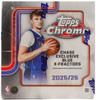 2025/26 Topps Chrome Basketball Mega Box