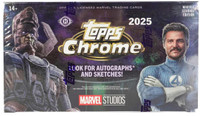 2025 Topps Marvel Studios Chrome Hobby Box