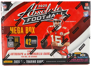 2025 Panini Absolute Football Hobby Mega Box