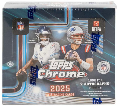 2025 Topps Chrome Football Jumbo Box