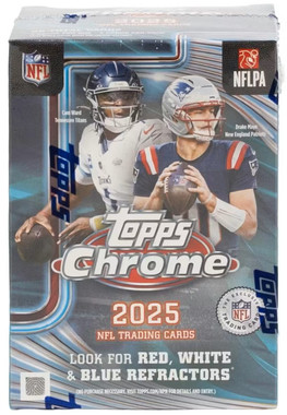 2025 Topps Chrome Football Blaster Box