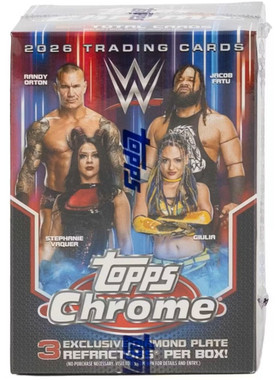 2026 Topps Chrome WWE Blaster 40 Box Case