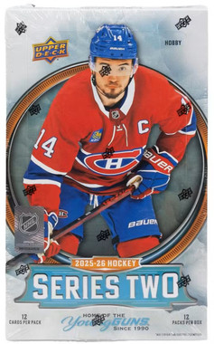 2025/26 Upper Deck Series 2 Hockey Hobby Box