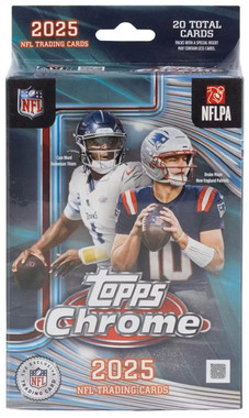 2025 Topps Chrome Football Hanger Box