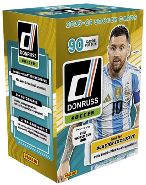 2025/26 Panini Donruss Road To FIFA World Cup Soccer Hobby Blaster Box