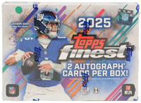 2025 Topps Finest Football Hobby 8 Box Case