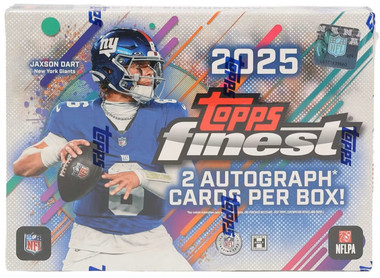 2025 Topps Finest Football Hobby 8 Box Case