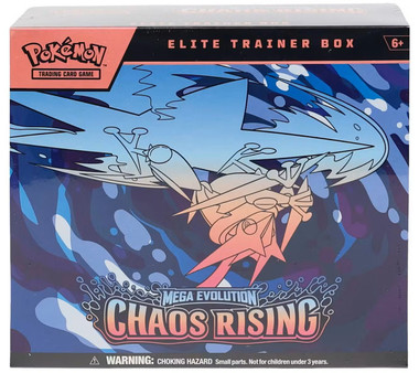 Pokemon Mega Evolution Chaos Rising Elite Trainer Box