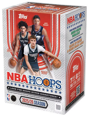 2025/26 Topps NBA Hoops Basketball Blaster Box
