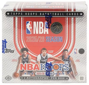2025/26 Topps NBA Hoops Basketball Jumbo Box