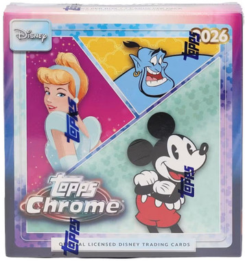 2026 Topps Chrome Disney Mega 20 Box Case