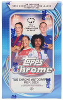2025/26 Topps UEFA Women's Champions League Chrome Soccer Hobby Box