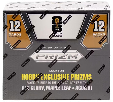 2026 Panini Prizm World Cup Soccer Hobby 12 Box Case