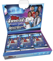 2025/26 Topps UEFA Club Competitions Finest Soccer Hobby 8 Box Case