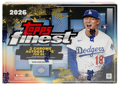 2026 Topps Finest Baseball Hobby 8 Box Case