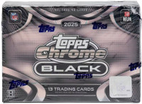 2025 Topps Chrome Black Football Hobby Box