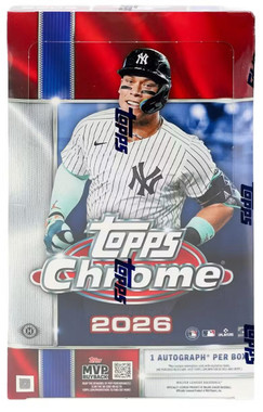 2026 Topps Chrome Baseball Hobby Box