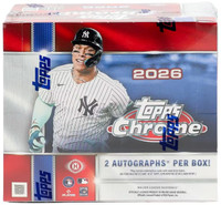 2026 Topps Chrome Baseball Jumbo Box
