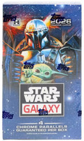 2026 Topps Star Wars Chrome Galaxy Hobby 12 Box Case