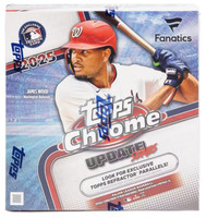 2025 Topps Chrome Update Series Baseball Mega Box (Fanatics)