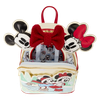 Loungefly Mickey & Friends Holiday Ice Skating Mini Backpack