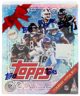 2026 Topps Holiday Football Mega Box