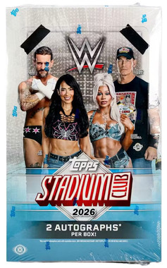 2026 Topps Stadium Club WWE Hobby Box