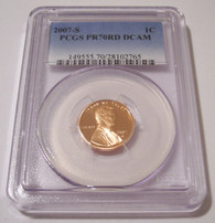 2007 S Lincoln Memorial Cent Proof PR70 RED DCAM PCGS
