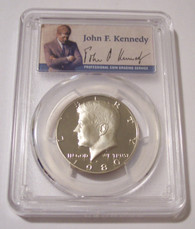 1980 S Kennedy Half Dollar Proof PR69 DCAM PCGS Portrait Label